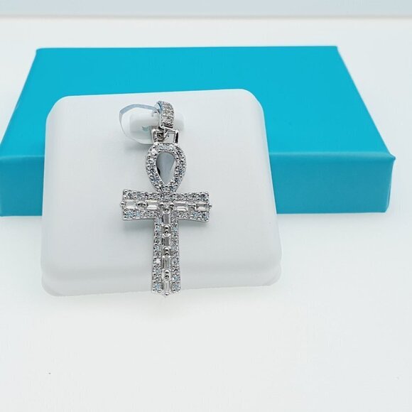 "925 Sterling Silver CZ Beautiful Pendant for Women, 1USPAR4008 - Picture 5 of 11